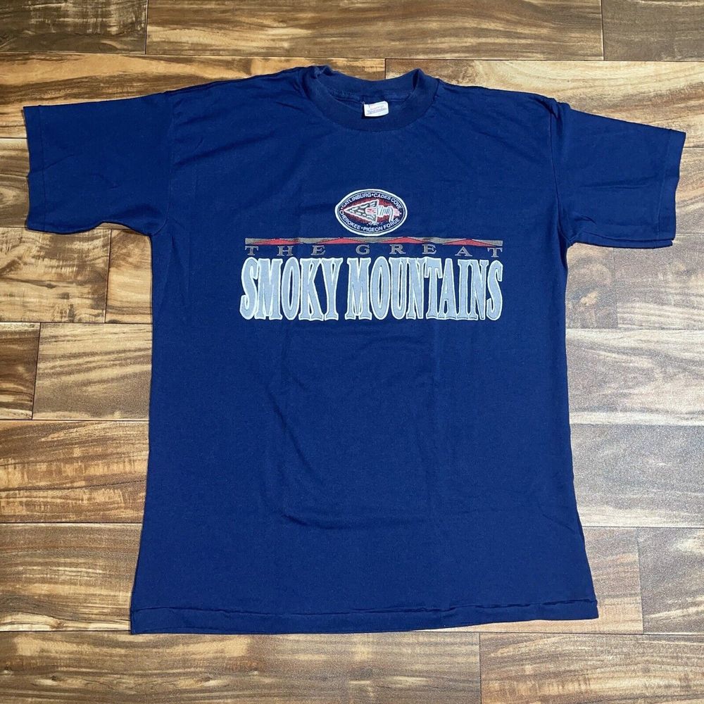 Vintage Great Smoky Mountains T-Shirt Men's Large
